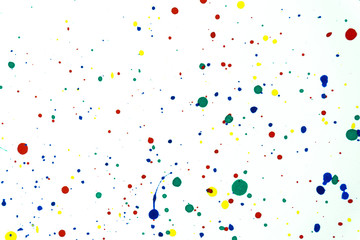 Abstract hand drawn watercolor background. Watercolor shapes on white background.