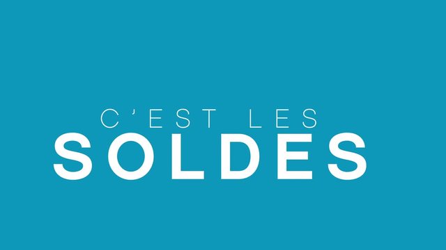 c'est les soldes