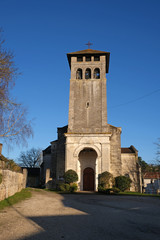 Fototapeta na wymiar Eglise Saint-Pierre-Es-Liens Dordogne