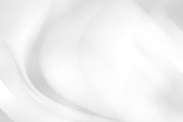 White smooth abstract background. Abstract white and gray color technology modern background design Illustration. Abstract white interior highlights future. Architectural background.