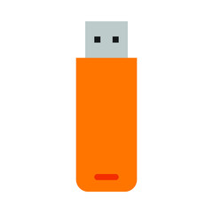 USB flashdrive icon. pendrive logo image vector.