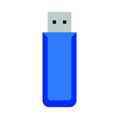 USB flashdrive icon. pendrive logo image vector.