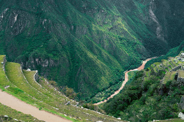 Urubamba river terraces