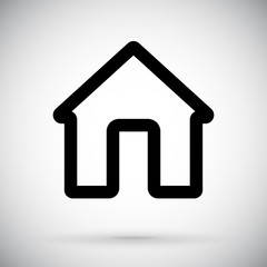 House icon as simple icon