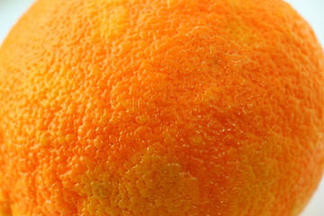 Orange peel. Vitamins Citrus. The fruit. Orange background Natural product. Pores. Cellulitis...