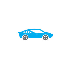 Fototapeta premium Car icon on background for graphic and web design. Creative illustration concept symbol for web or mobile app