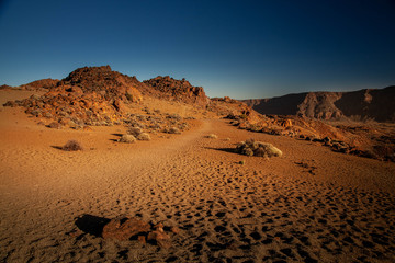 Teide volcano national park spain