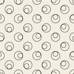 seamless  monochrome dot  shape pattern background