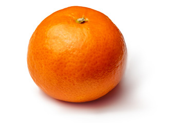 Mandarin isolated on a white background.
