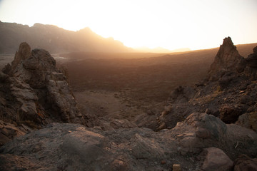 Obraz premium Teide volcano national park spain