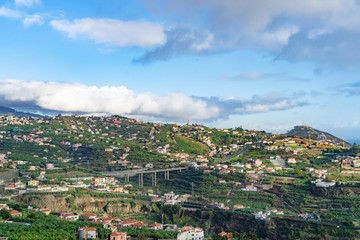 Fototapeta na wymiar Beautiful landscape of Madeira, Portugal