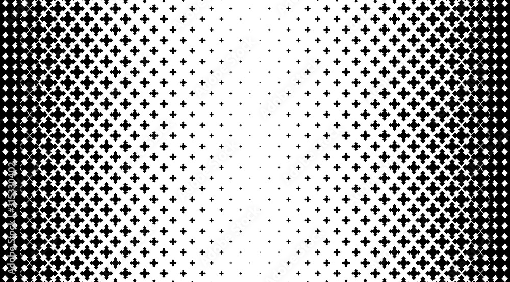 Aufkleber abstract halftone geometric pattern vector design.