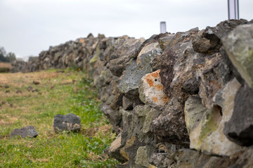 Volcanic stone in Jeju Island, South Korea