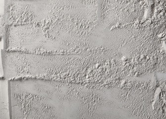 Dry cement, plaster powder background and texture