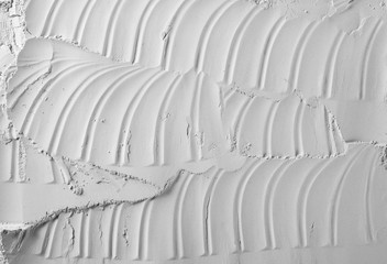 Dry cement, plaster powder background and texture