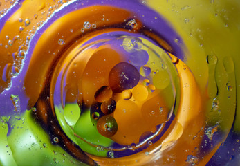 Space or planets universe cosmic abstract background. Abstract molecule atom sctructure. Water...