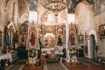 interior of church