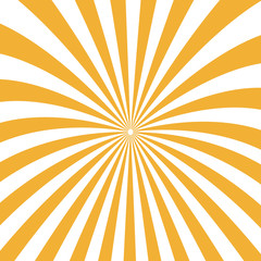 Abstract sun shine vector background. Sunburst stripped pattern.