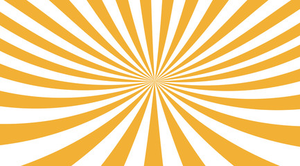 Abstract sun shine vector background. Sunburst stripped pattern.