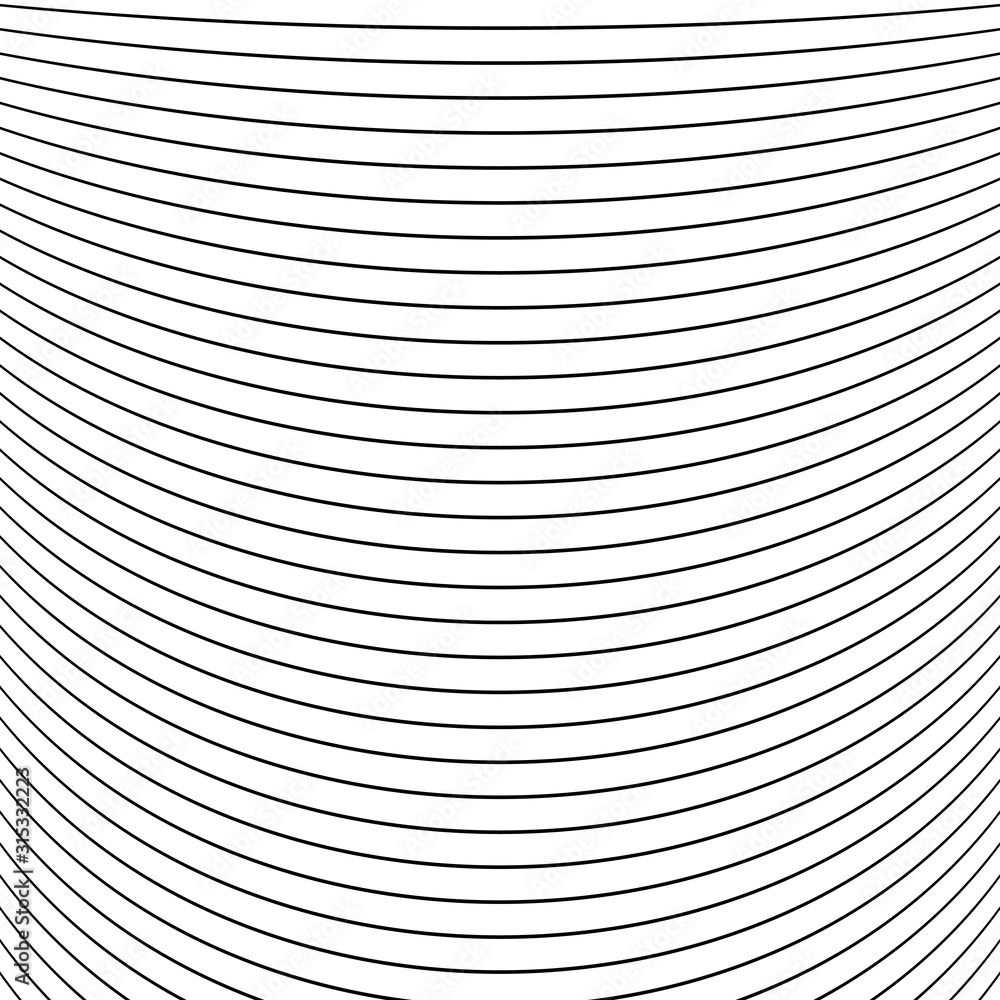 Aufkleber thin linear futuristic stripped pattern vector design.