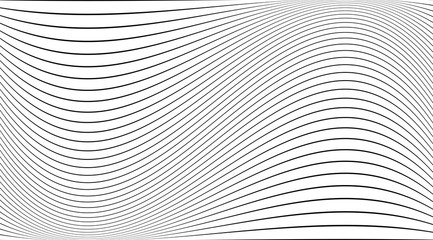 Thin linear futuristic stripped pattern vector design.