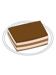 illustration of a Tiramisu