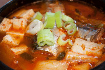 꽁치김치찌개