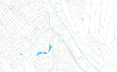Chisinau, Moldova bright vector map