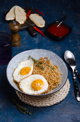 Wholegrain pasta with minced meat