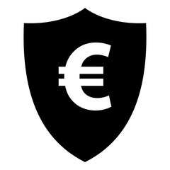 Euro und Schild
