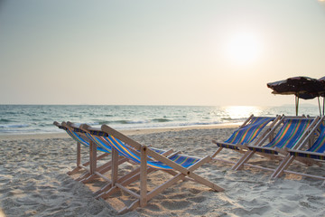 chairs on the beach