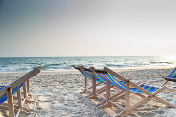chairs on the beach