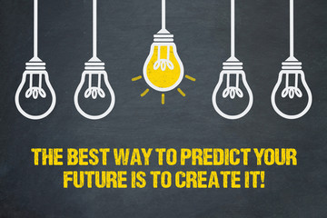 The best way to predict your future is to create it! 
