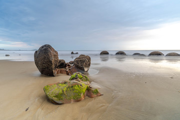 Moeraki Boulders, New Zealand © Piotr