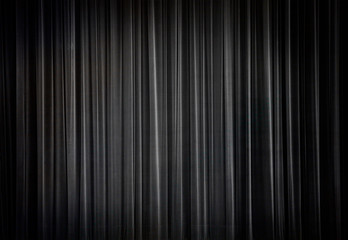 black curtain background.
