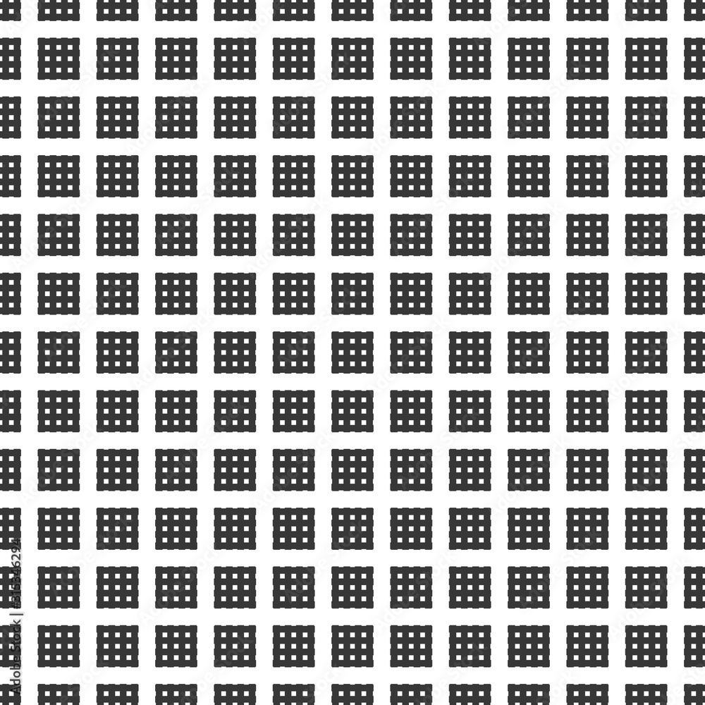 Poster abstract cross lines squares simple minimal seamless pattern, vector repeat background.