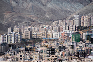 The northern district of Tehran (Iran)