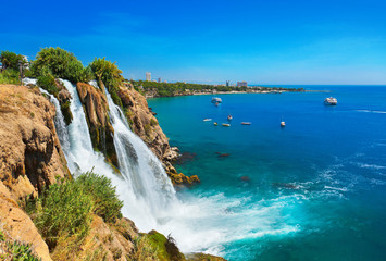 Fototapeta premium Wodospad Duden w Antalya, Turcja Antalya Travel