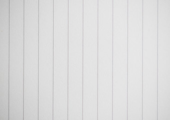 Close up white paper with the black line