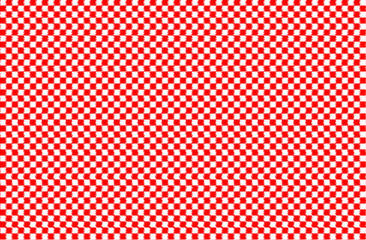 shift Mosaic arranged alternately between red and white for pattern background