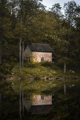 Fototapeta premium Isolated cabin