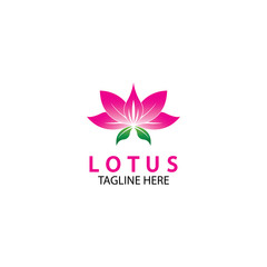 Vector lotus flowers design for spa, yoga class, hotel and resort
