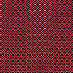 Green red seamless knitted pattern
