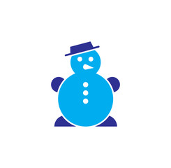 Winter related icon on background for graphic and web design. Simple illustration. Internet concept symbol for website button or mobile app