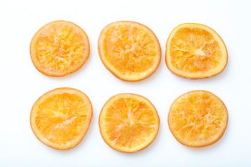  Image of dried orange slice from Thailand