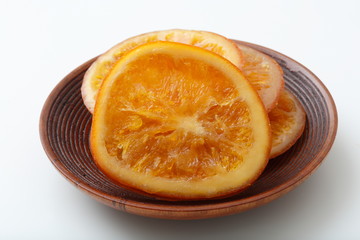  Image of dried orange slice from Thailand