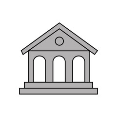 Bank of money financial item banking commerce market payment buy currency accounting and invest theme Vector illustration