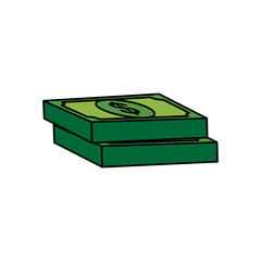 bills of money financial item banking commerce market payment buy currency accounting and invest theme Vector illustration