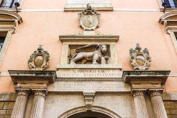 Padova, Italy. Beautiful architecture of Padova.
