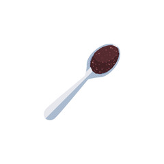 Isolated coffee spoon vector design
